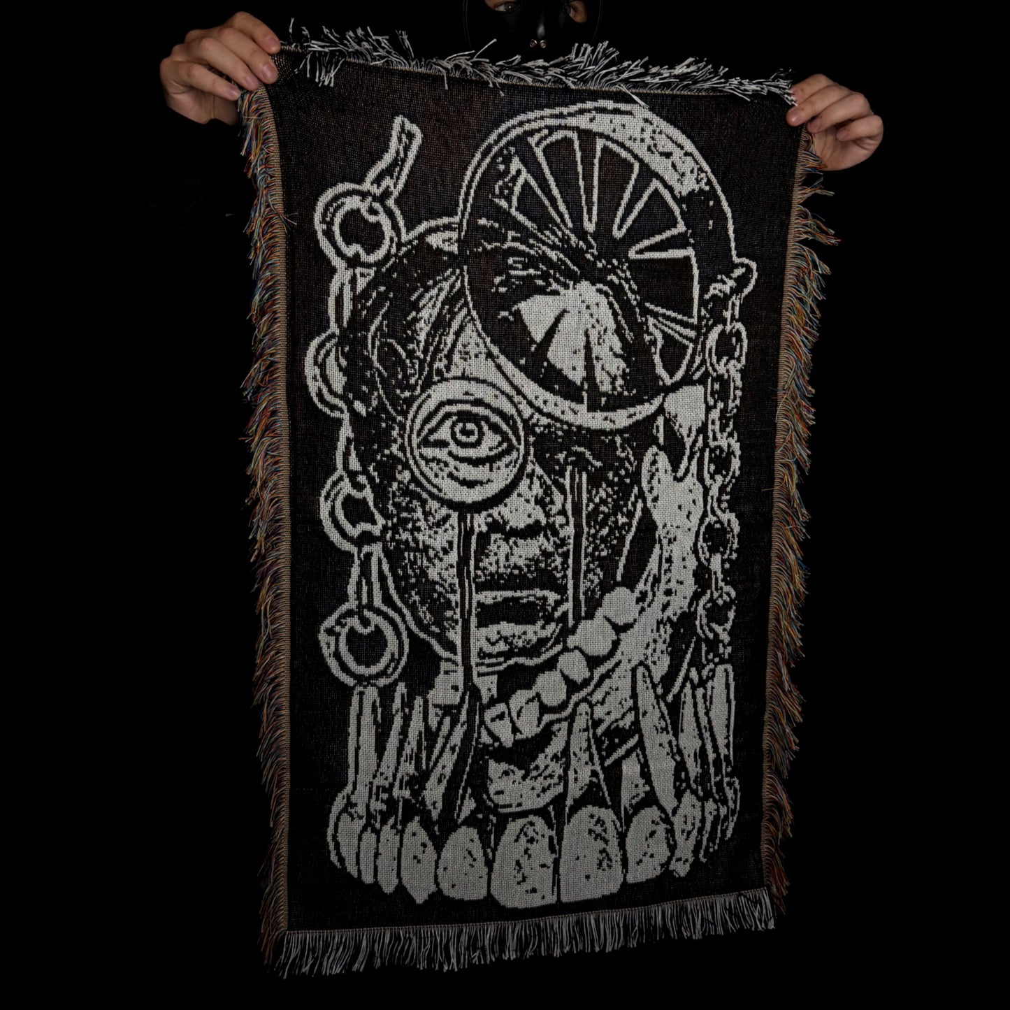 Petite tenture en jacquard