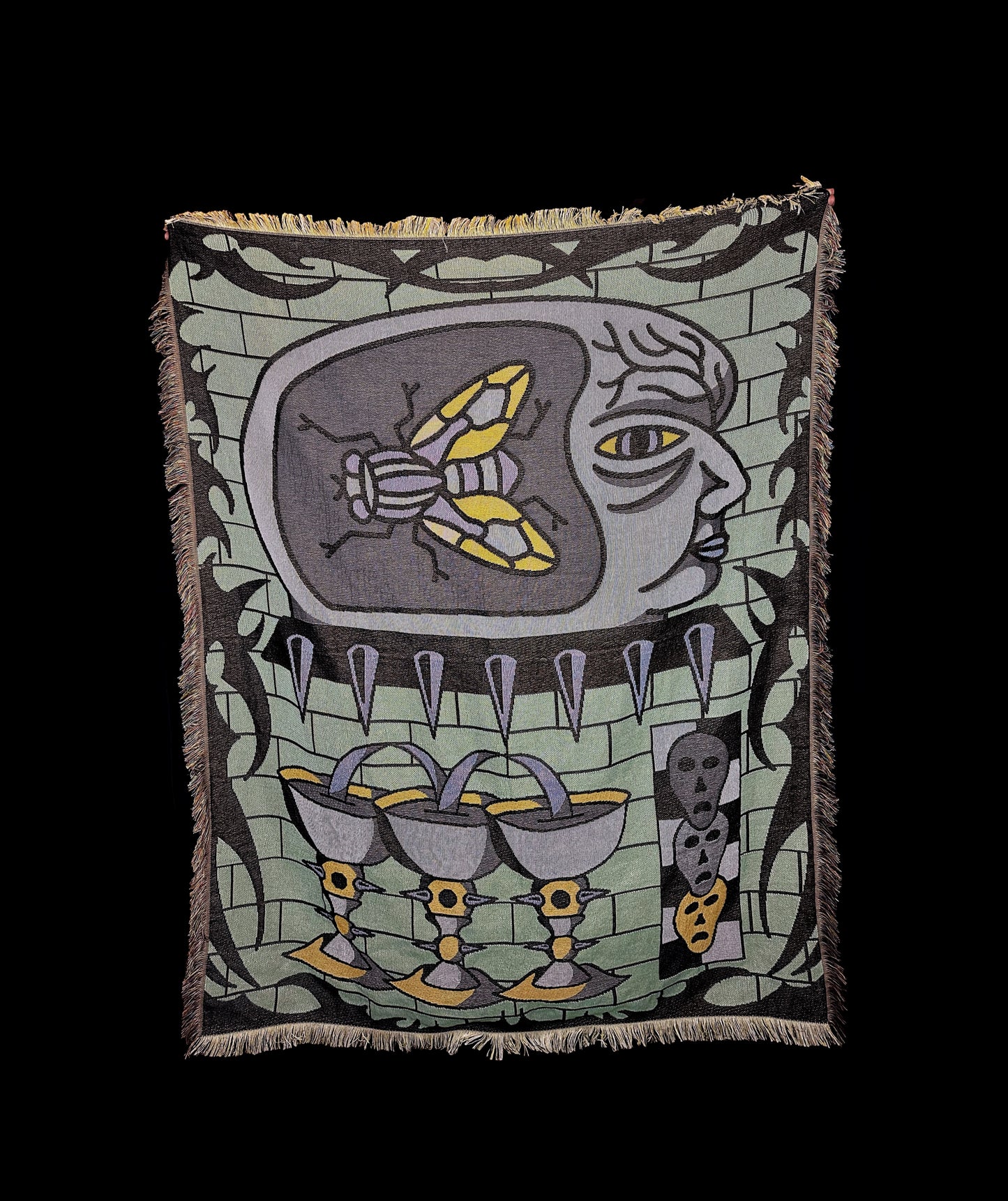 Tenture en jacquard