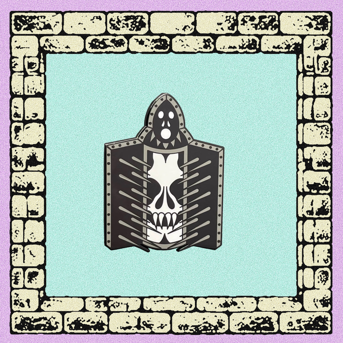 Pin’s vierge de fer trad