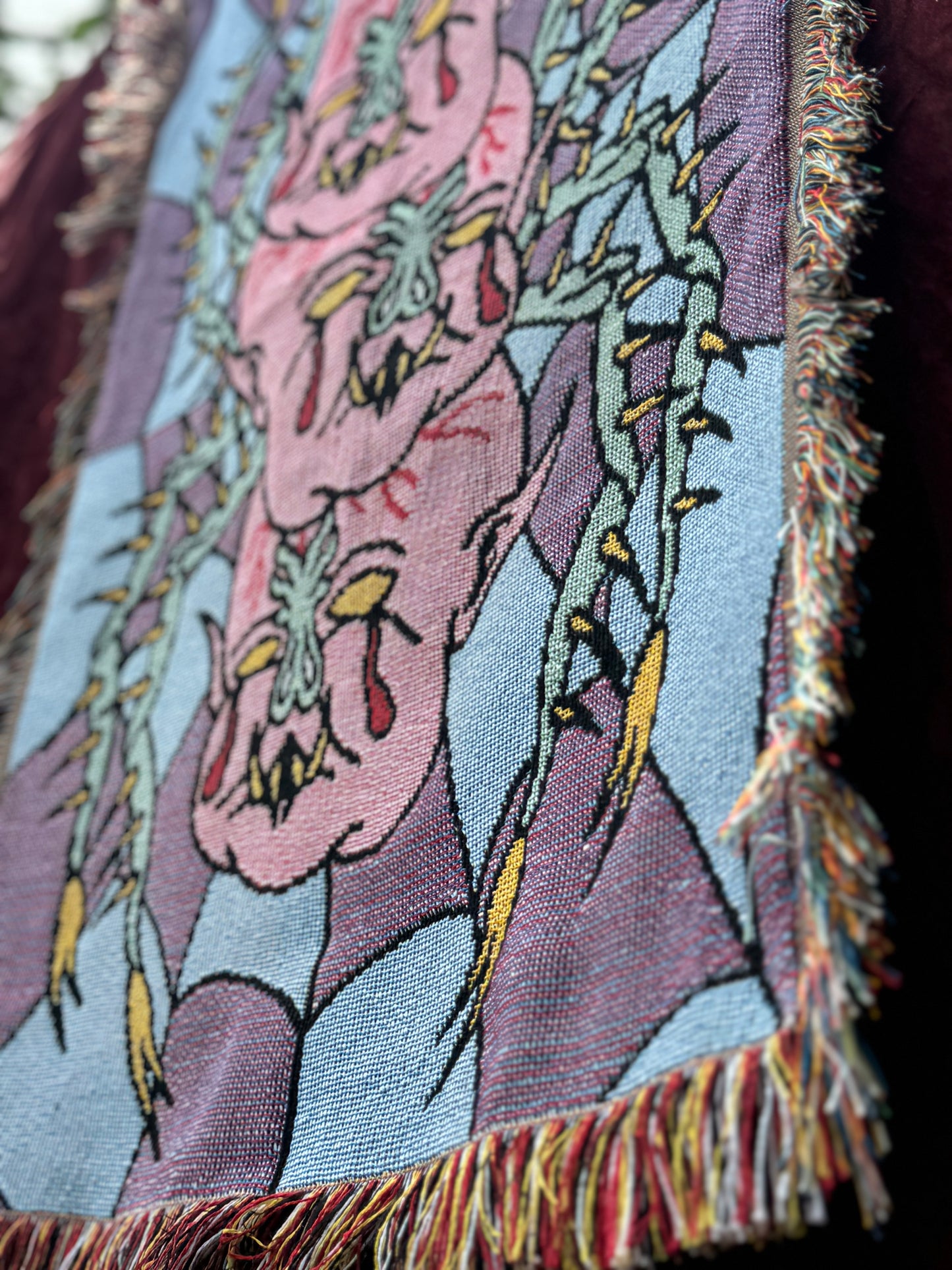 Petite Tenture En Jacquard