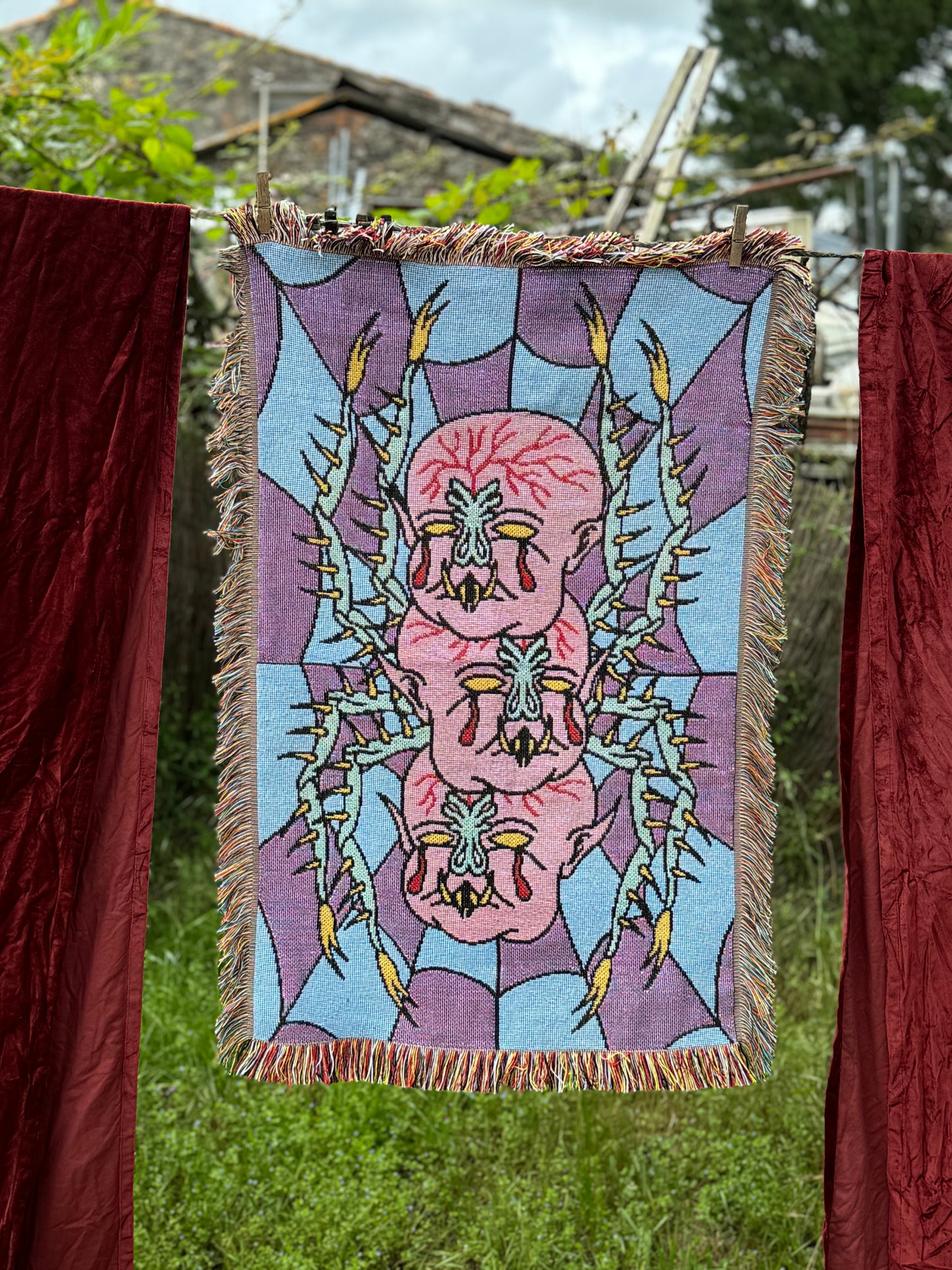 Petite Tenture En Jacquard