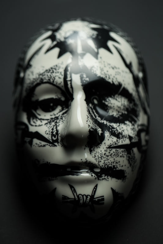 Masque céramique original