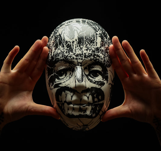 Masque céramique original